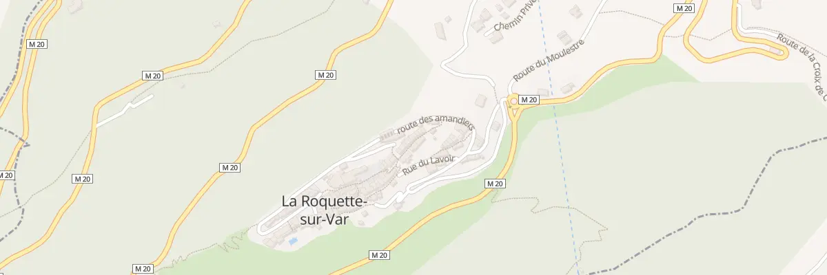 Plan du 9 Rue de l’Abicoulier à La Roquette-sur-Var