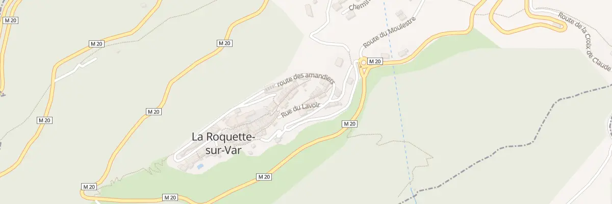 Plan du 2 Rue de l’Iera à La Roquette-sur-Var