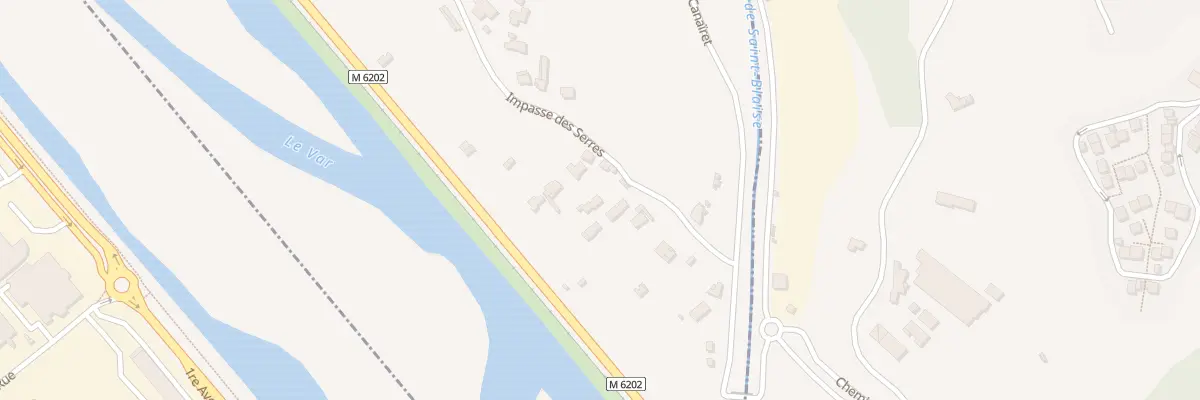 Plan du 5500B Le Serre à Saint-Martin-du-Var