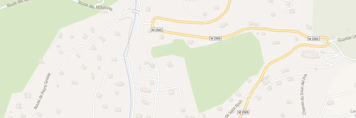 Plan du 5067 Les Barches à Valdeblore