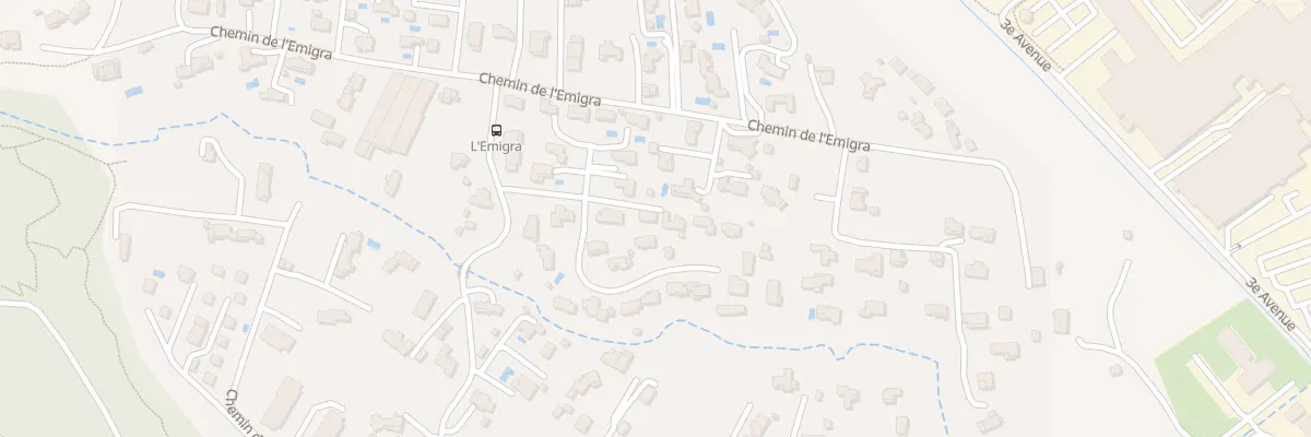 Plan du 1688 Rte des Plans à Carros