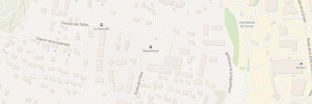 Plan du 1038 Rte des Plans à Carros