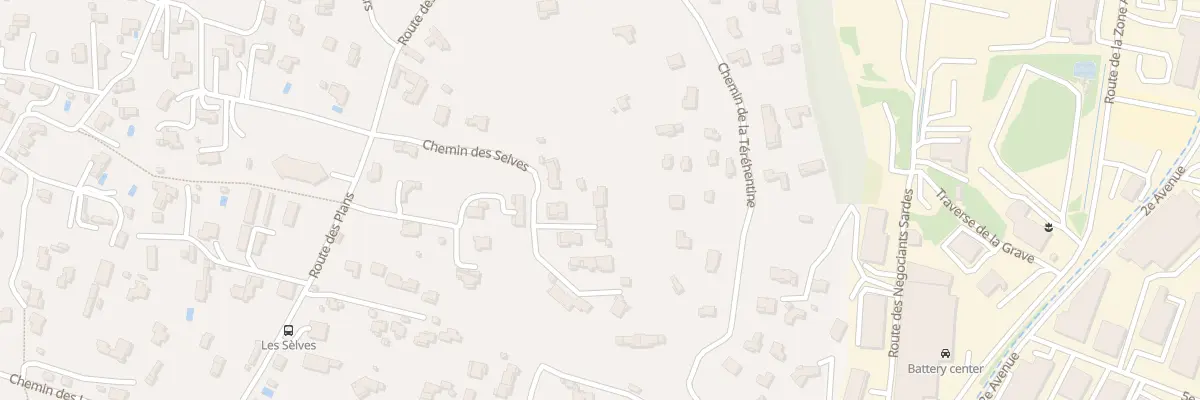 Plan du 572 Rte des Plans à Carros