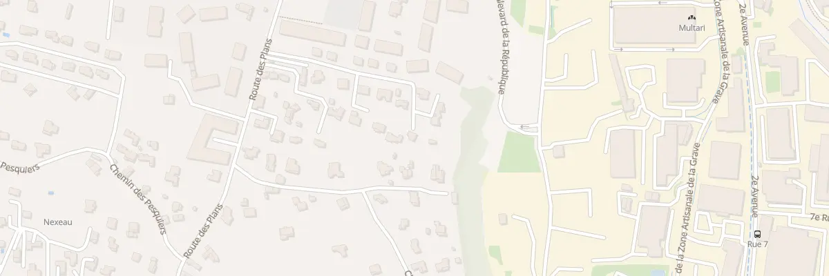 Plan du 950 Rte des Plans à Carros