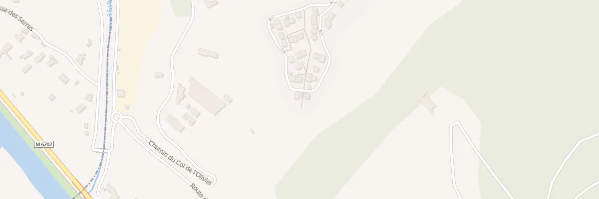 Plan du 2449H Rte du Col de l’Olivier à Saint-Blaise