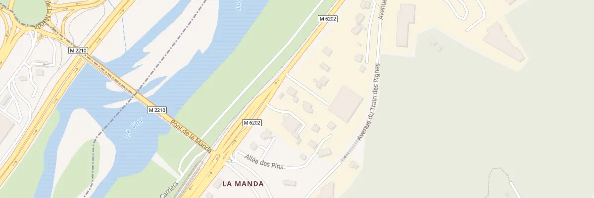 Plan du 44 Rte de Grenoble à Colomars