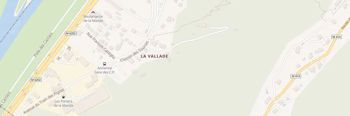 Plan du 6 Che des Sources à Colomars