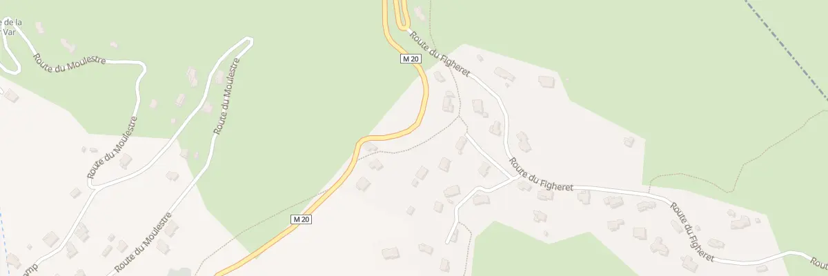 Plan du 5010 Rte de Levens à La Roquette-sur-Var