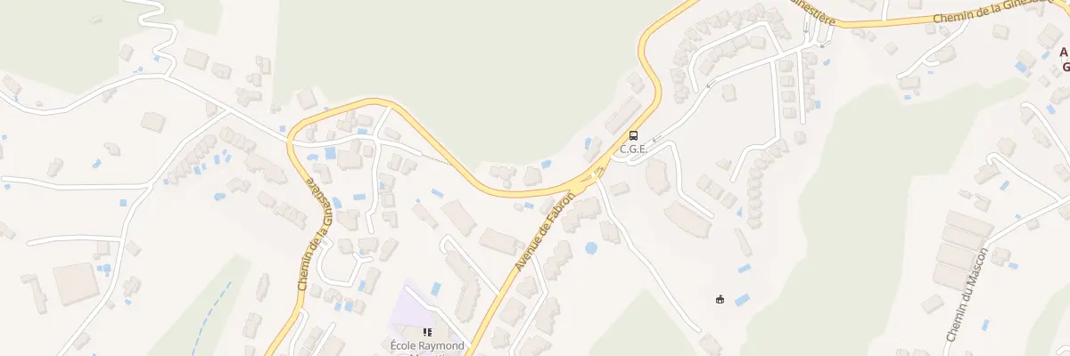 Plan du 275 Che de la Ginestière à Nice