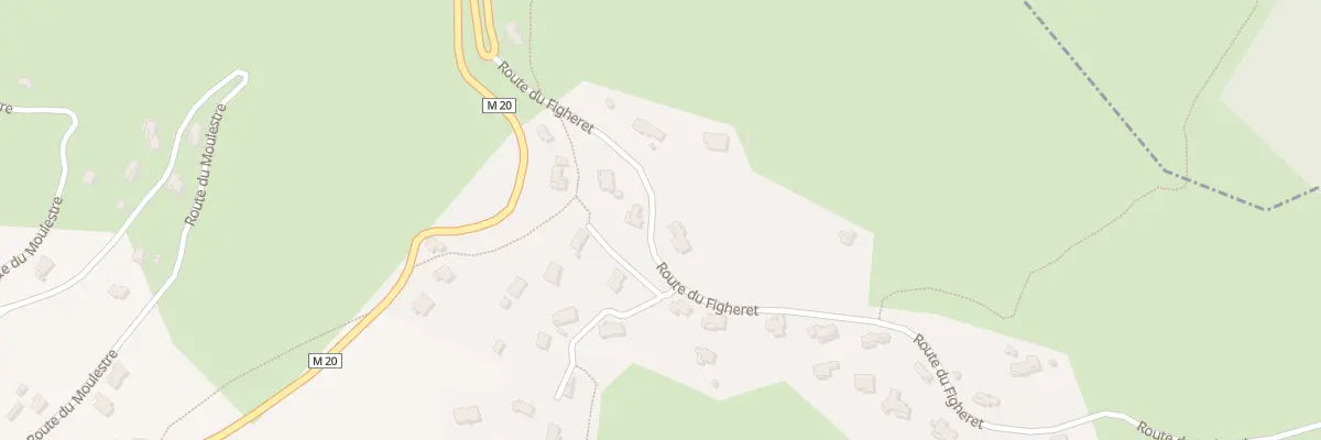 Plan du 239A Rte du Figheret à La Roquette-sur-Var