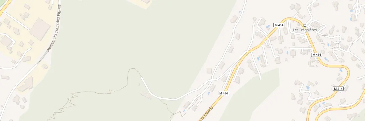 Plan du 160 Rte de la Manda à Colomars