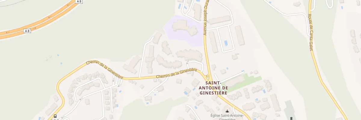 Plan du 341 Che de la Ginestière à Nice