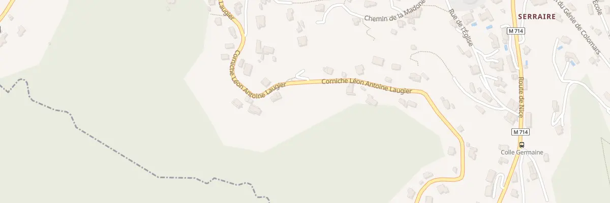 Plan du 35 Cor Antoine Léon Laugier à Colomars