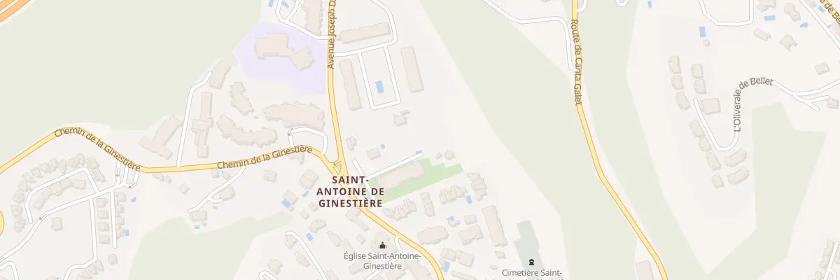 Plan du 2 Av Joseph Durandy à Nice