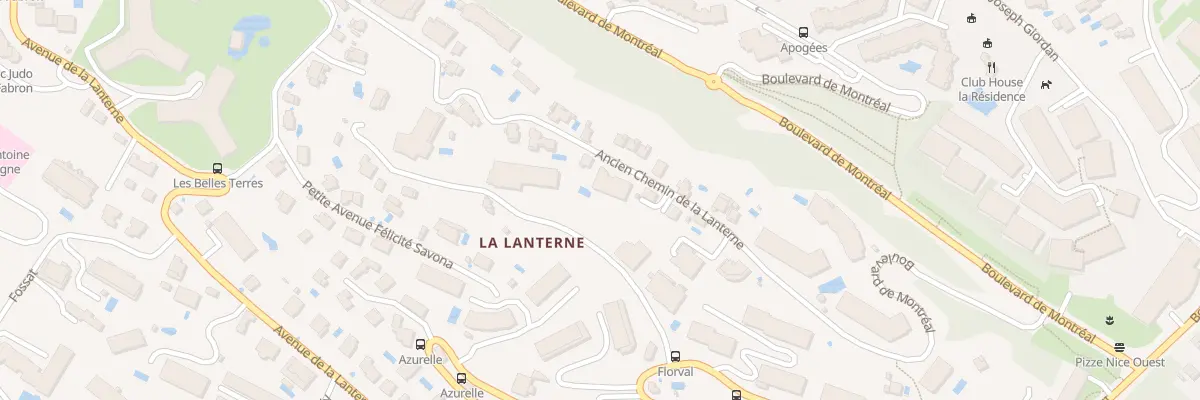 Plan du 67 Anc Che de la Lanterne à Nice
