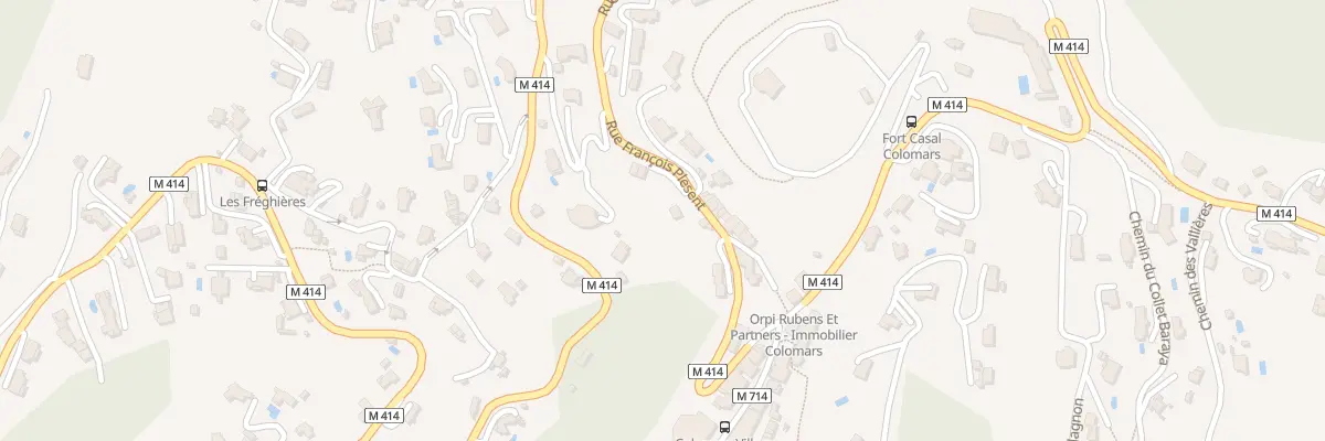 Plan du 29 Rue François Plésent à Colomars