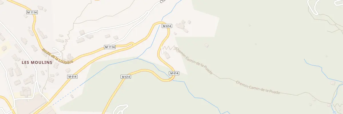 Plan du 733 Rte de Castagniers à Castagniers