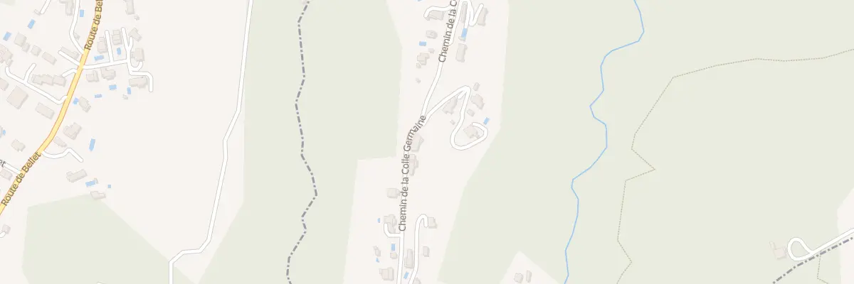 Plan du 119 Che de la Colle Germaine à Colomars