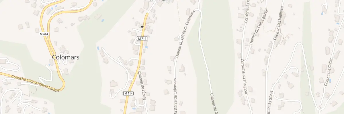 Plan du 73 Che du Génie à Colomars