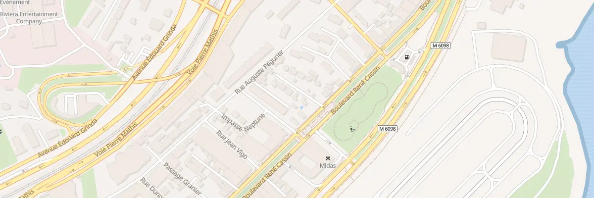 Plan du 3 Av des Pergolas à Nice