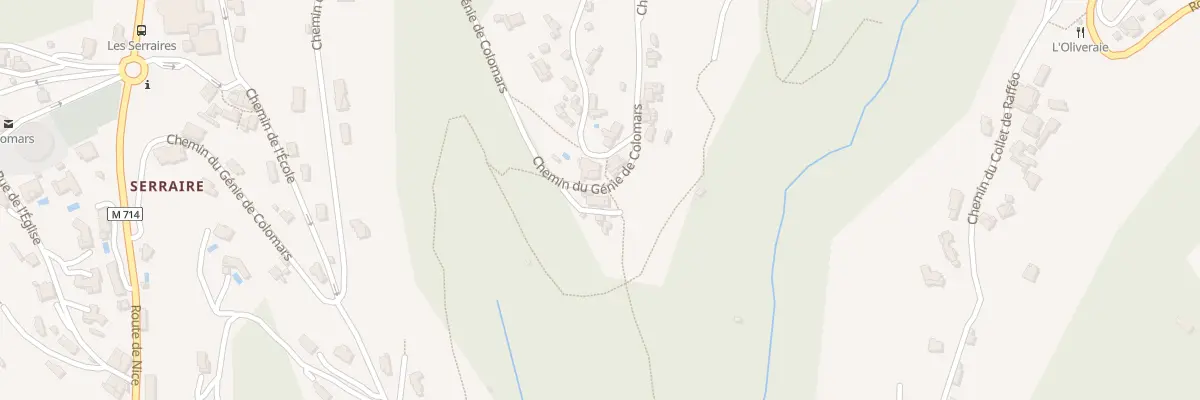 Plan du 148 Che du Génie à Colomars