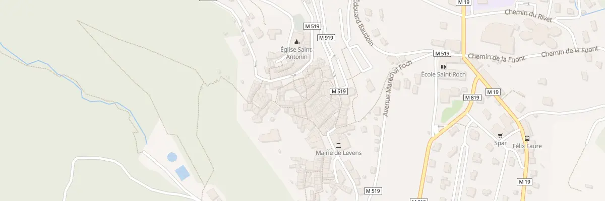 Plan du 4 Rue Agathe de Sasserno à Levens