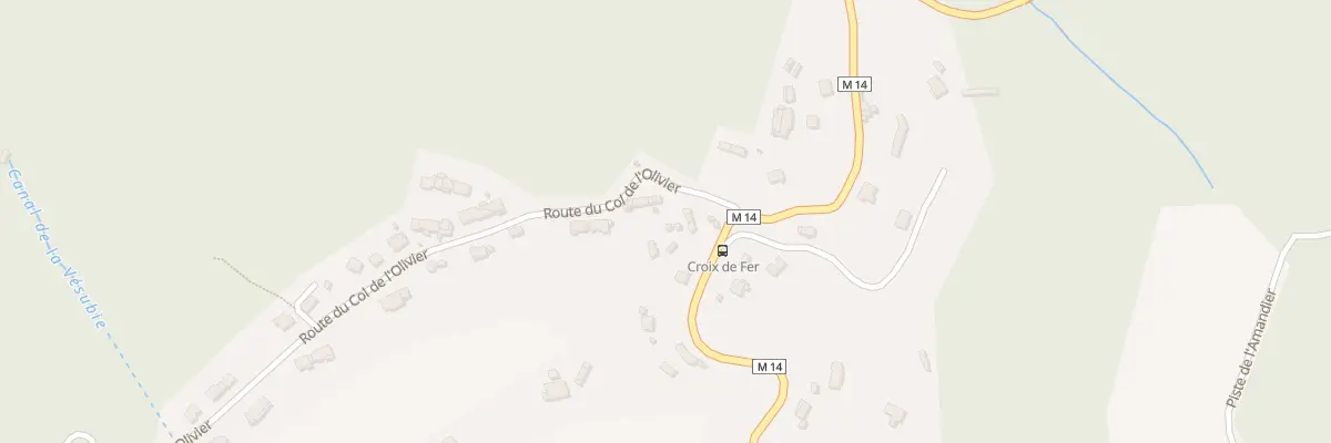 Plan du 45D Rte du Col de l’Olivier à Saint-Blaise