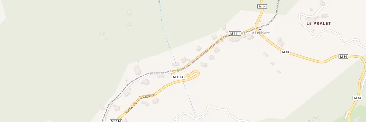 Plan du 4495 Rte de la Loubiere à Saint-Blaise