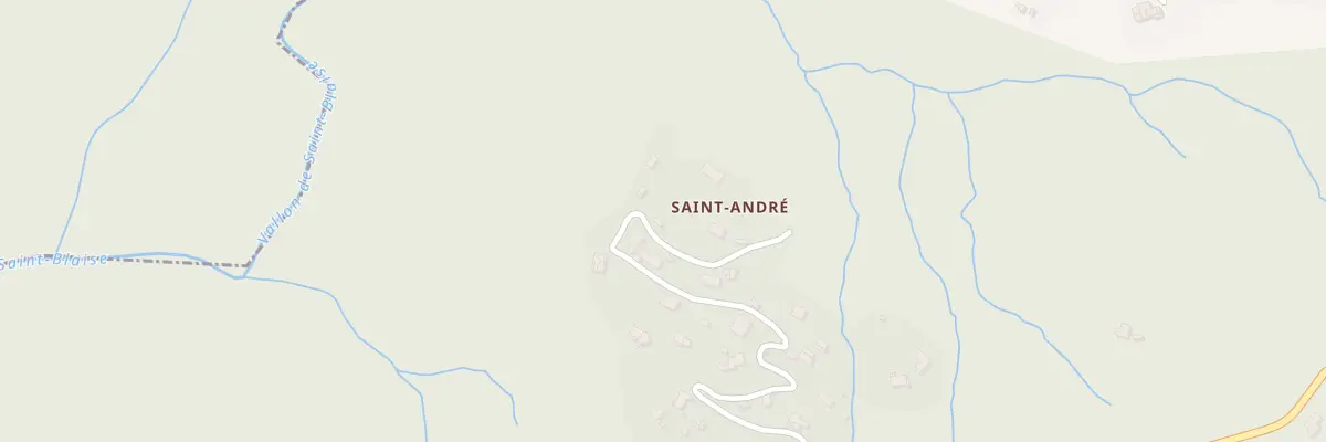 Plan du 765 Che de Saint-Andre à Saint-Blaise