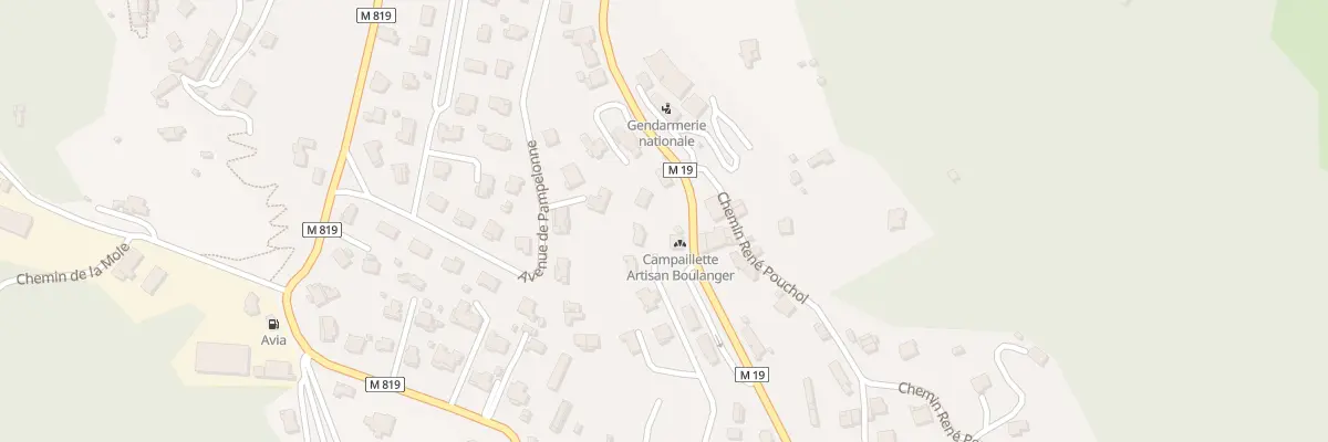 Plan du 64B Rte de la Roquette à Levens
