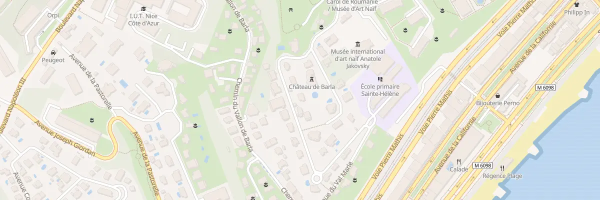 Plan du 34 Av Val Marie à Nice