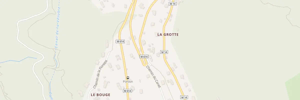 Plan du 2T Che de la Grotte à Castagniers