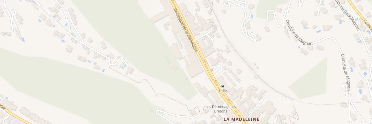 Plan du 177 Bd de la Madeleine à Nice