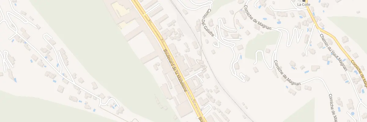 Plan du 252 Bd de la Madeleine à Nice