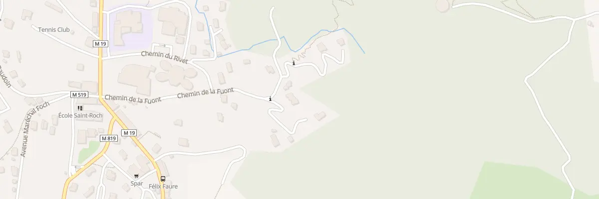 Plan du 5939 La Fonte à Levens
