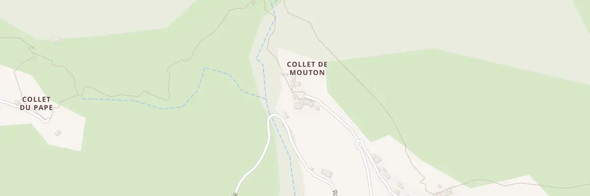 Plan du 5330 Collet de Mouton à Utelle