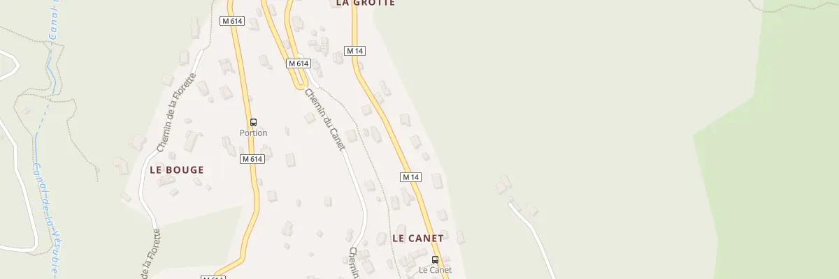 Plan du 511 Rte d’Aspremont à Castagniers