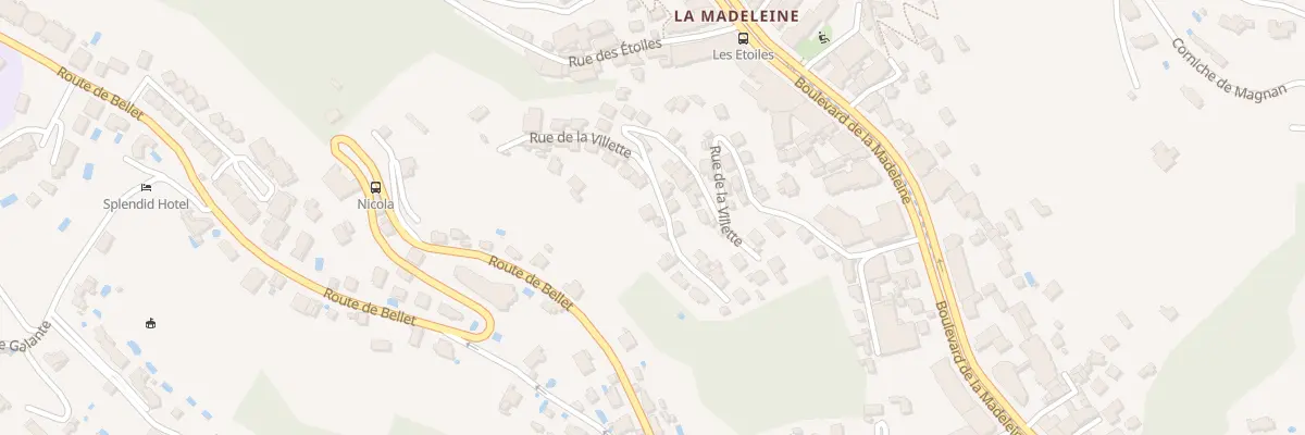 Plan du 44 Rue de la Villette à Nice