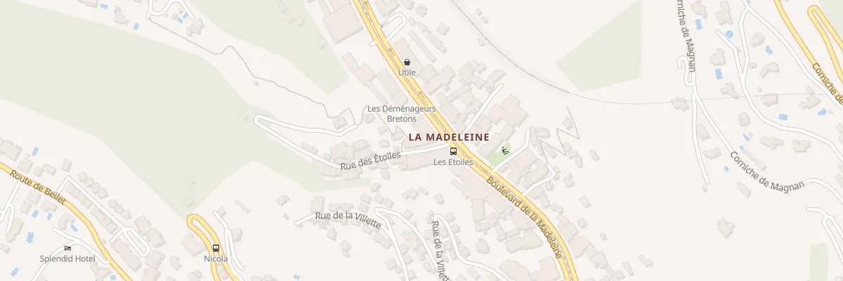 Plan du 153 Bd de la Madeleine à Nice