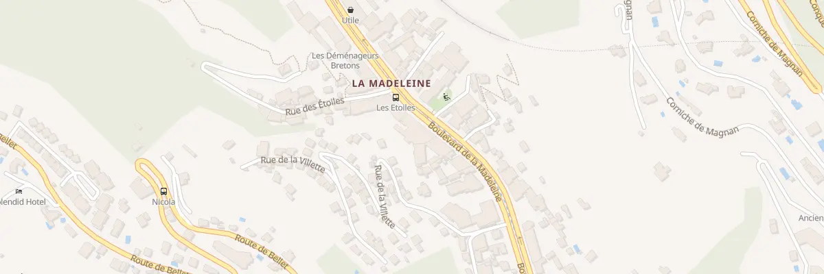 Plan du 149 Bd de la Madeleine à Nice