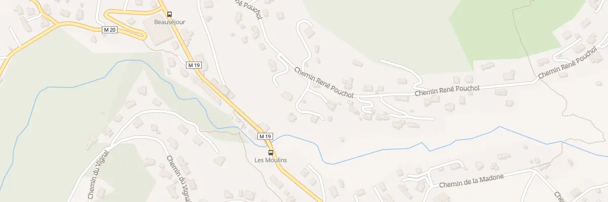 Plan du 480C Che René Pouchol à Levens