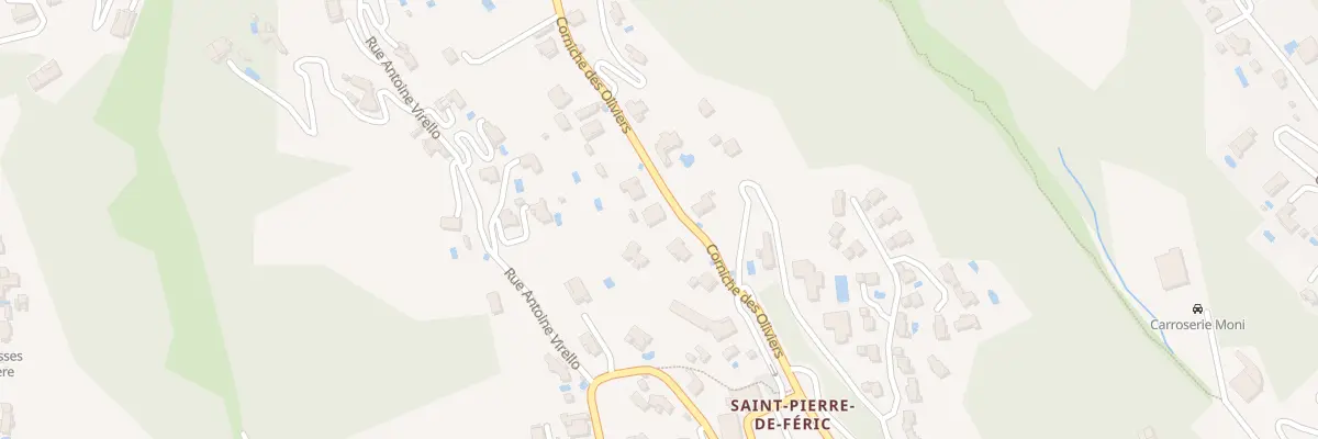 Plan du 7 Cor des Oliviers à Nice