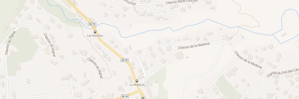 Plan du 79 Che de la Madone à Levens