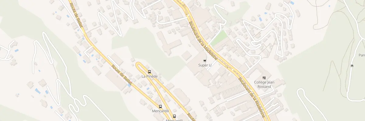 Plan du 91 Bd de la Madeleine à Nice