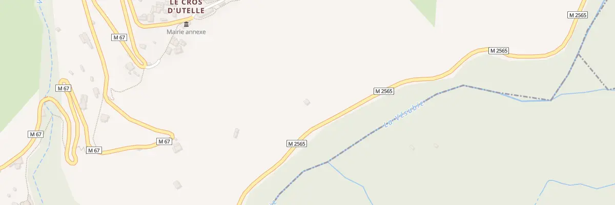 Plan du 5510 Gavot à Utelle