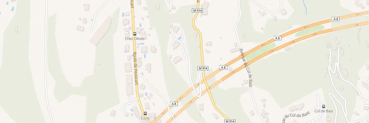 Plan du 109 Av de la Clua à Nice