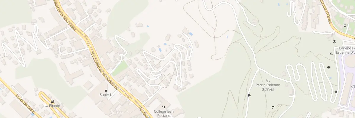 Plan du 53 Av du Parc Mosca à Nice