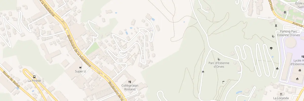 Plan du 48 Av du Parc Mosca à Nice