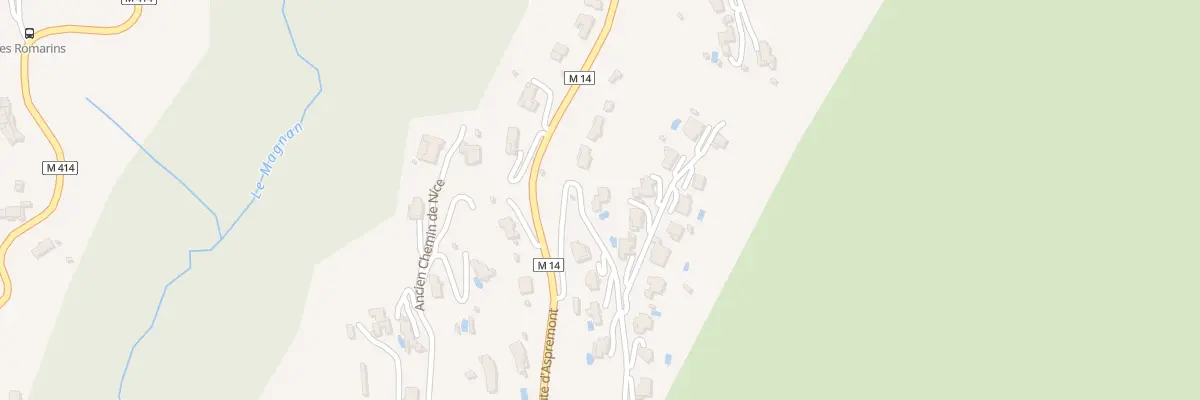 Plan du 2339 Rte de Nice à Aspremont