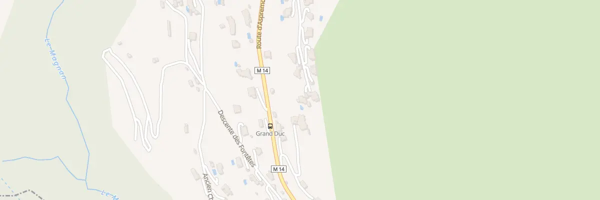 Plan du 2339 Rte de Nice à Aspremont
